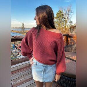 she and sky sweater Small